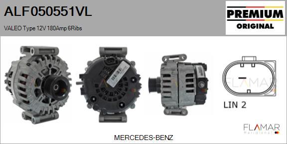 FLAMAR ALF050551VL - Alternateur droxauto.com