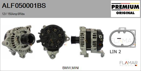 FLAMAR ALF050001BS - Alternateur droxauto.com