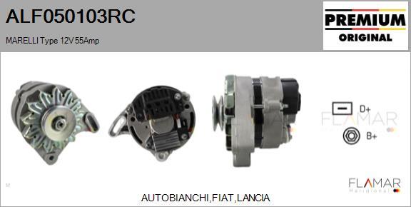FLAMAR ALF050103RC - Alternateur droxauto.com