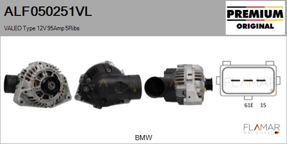 FLAMAR ALF050251VL - Alternateur droxauto.com
