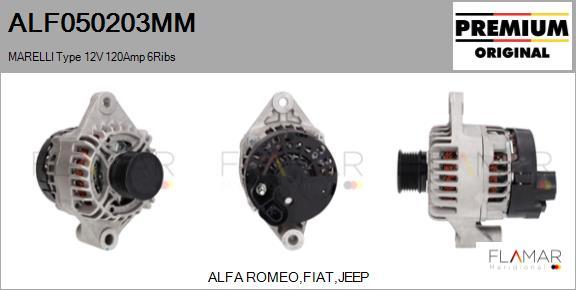 FLAMAR ALF050203MM - Alternateur droxauto.com