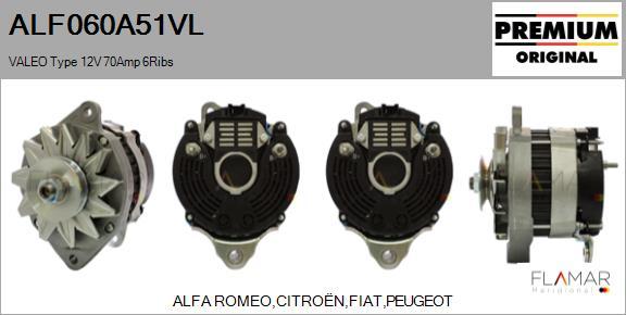 FLAMAR ALF060A51VL - Alternateur droxauto.com