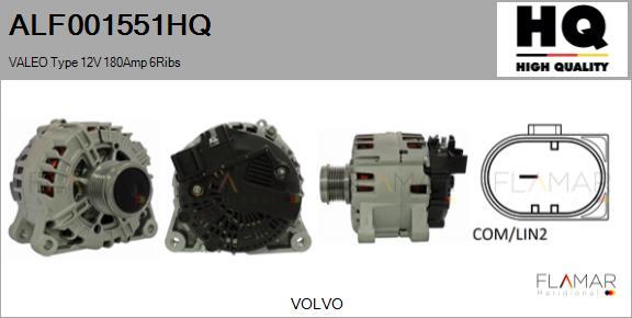 FLAMAR ALF001551HQ - Alternateur droxauto.com