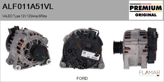 FLAMAR ALF011A51VL - Alternateur droxauto.com