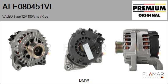 FLAMAR ALF080451VL - Alternateur droxauto.com