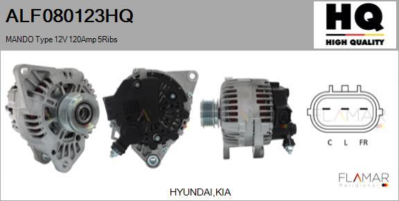 FLAMAR ALF080123HQ - Alternateur droxauto.com