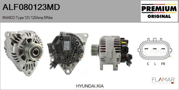 FLAMAR ALF080123MD - Alternateur droxauto.com