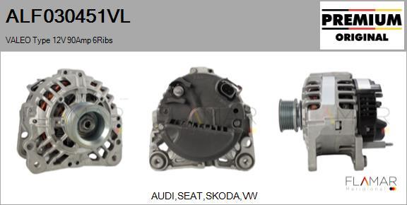 FLAMAR ALF030451VL - Alternateur droxauto.com
