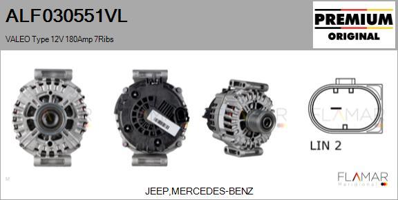 FLAMAR ALF030551VL - Alternateur droxauto.com