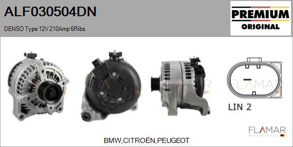 FLAMAR ALF030504DN - Alternateur droxauto.com