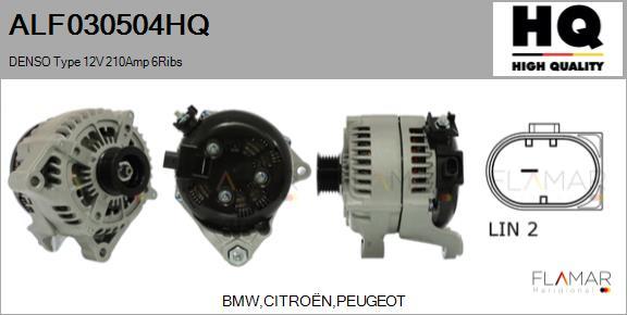 FLAMAR ALF030504HQ - Alternateur droxauto.com