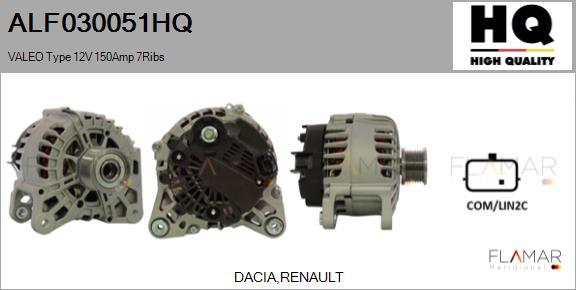 FLAMAR ALF030051HQ - Alternateur droxauto.com