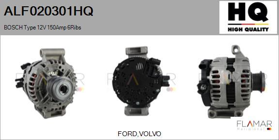 FLAMAR ALF020301HQ - Alternateur droxauto.com