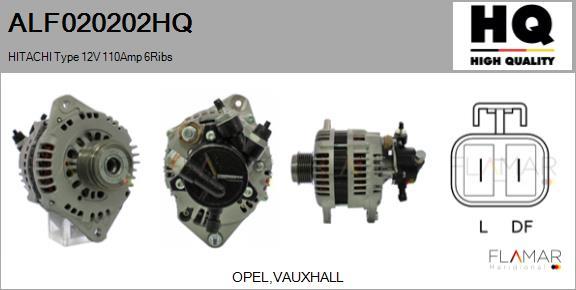 FLAMAR ALF020202HQ - Alternateur droxauto.com