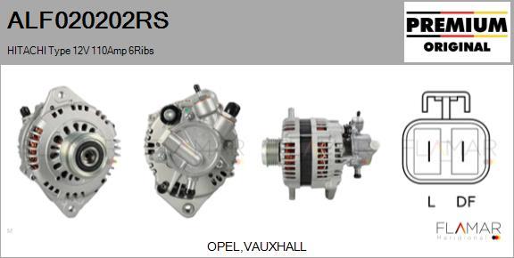 FLAMAR ALF020202RS - Alternateur droxauto.com
