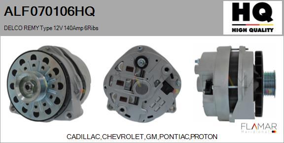 FLAMAR ALF070106HQ - Alternateur droxauto.com