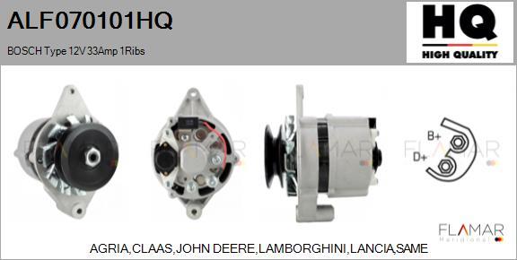 FLAMAR ALF070101HQ - Alternateur droxauto.com
