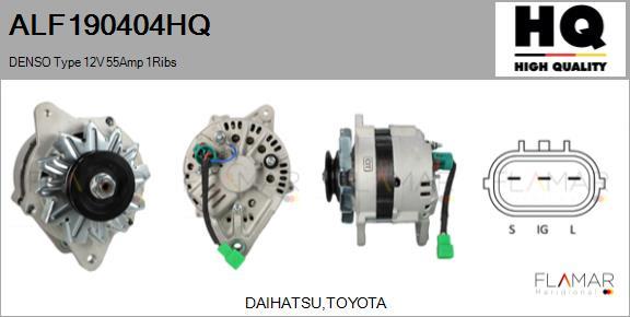 FLAMAR ALF190404HQ - Alternateur droxauto.com