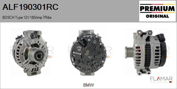 FLAMAR ALF190301RC - Alternateur droxauto.com