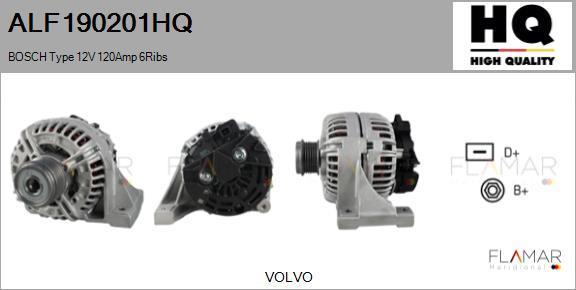 FLAMAR ALF190201HQ - Alternateur droxauto.com