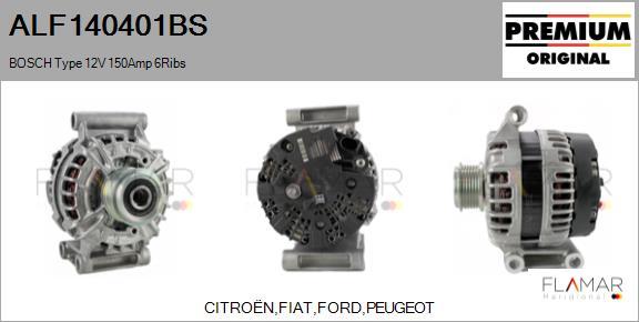 FLAMAR ALF140401BS - Alternateur droxauto.com