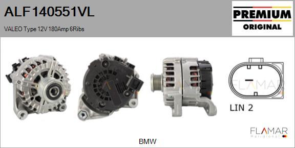 FLAMAR ALF140551VL - Alternateur droxauto.com
