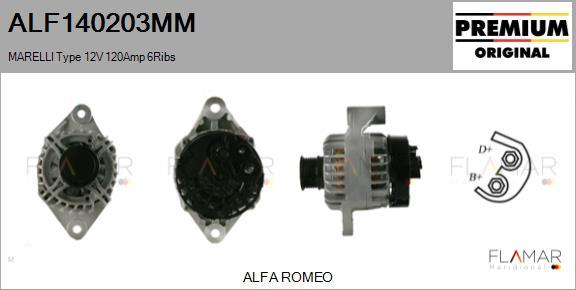 FLAMAR ALF140203MM - Alternateur droxauto.com