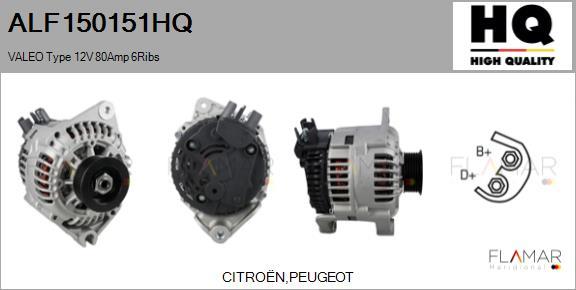 FLAMAR ALF150151HQ - Alternateur droxauto.com