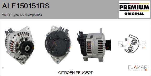 FLAMAR ALF150151RS - Alternateur droxauto.com