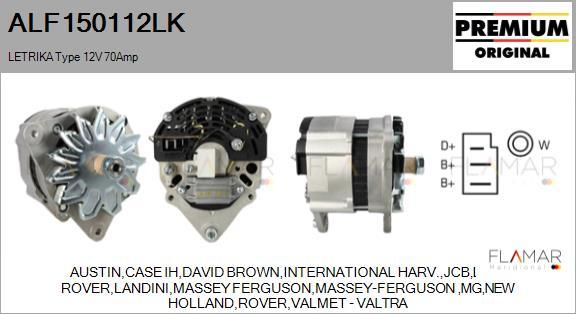 FLAMAR ALF150112LK - Alternateur droxauto.com