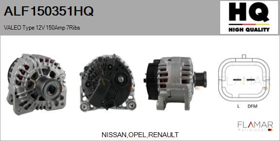 FLAMAR ALF150351HQ - Alternateur droxauto.com