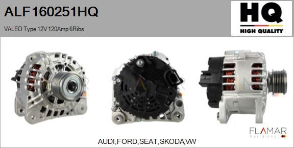 FLAMAR ALF160251HQ - Alternateur droxauto.com