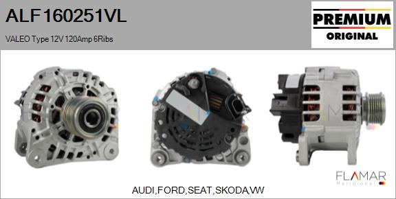FLAMAR ALF160251VL - Alternateur droxauto.com
