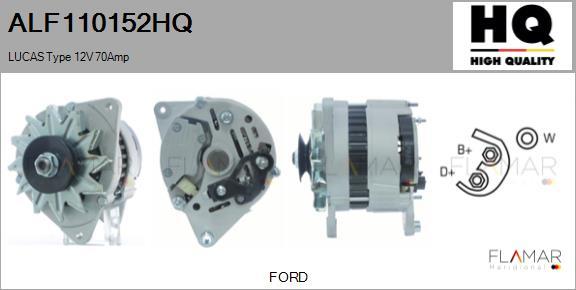 FLAMAR ALF110152HQ - Alternateur droxauto.com