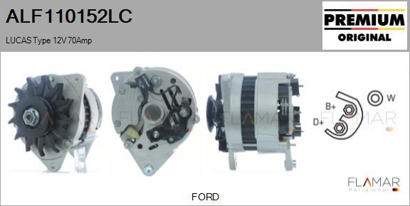 FLAMAR ALF110152LC - Alternateur droxauto.com