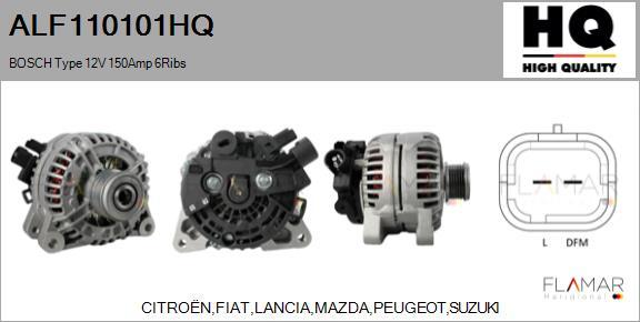 FLAMAR ALF110101HQ - Alternateur droxauto.com