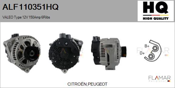 FLAMAR ALF110351HQ - Alternateur droxauto.com