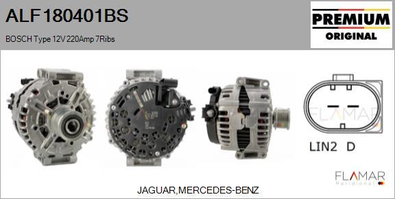 FLAMAR ALF180401BS - Alternateur droxauto.com