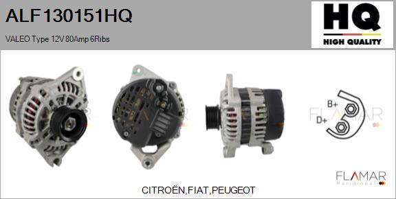 FLAMAR ALF130151HQ - Alternateur droxauto.com