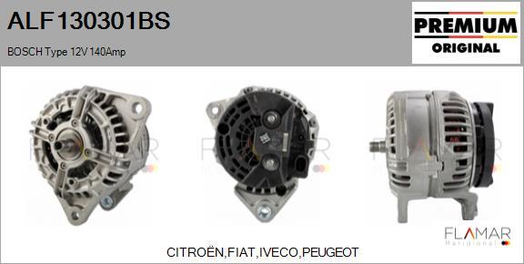 FLAMAR ALF130301BS - Alternateur droxauto.com