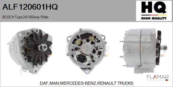 FLAMAR ALF120601HQ - Alternateur droxauto.com