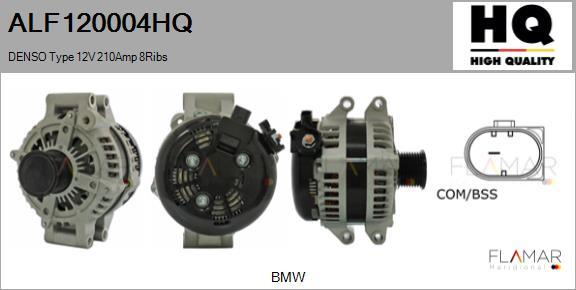 FLAMAR ALF120004HQ - Alternateur droxauto.com