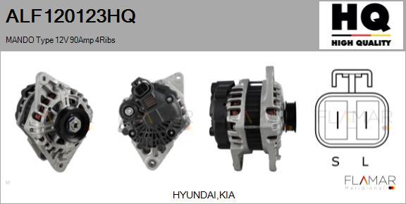 FLAMAR ALF120123HQ - Alternateur droxauto.com