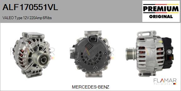 FLAMAR ALF170551VL - Alternateur droxauto.com