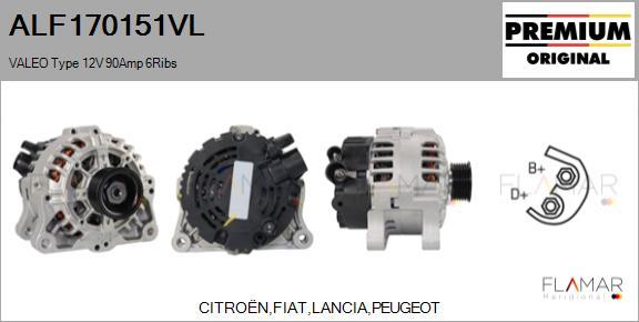 FLAMAR ALF170151VL - Alternateur droxauto.com