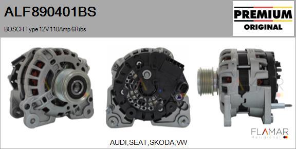 FLAMAR ALF890401BS - Alternateur droxauto.com