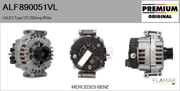 FLAMAR ALF890051VL - Alternateur droxauto.com