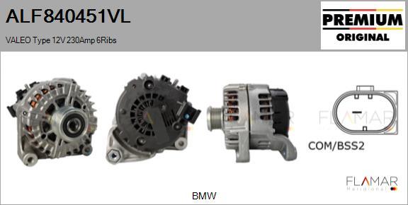 FLAMAR ALF840451VL - Alternateur droxauto.com