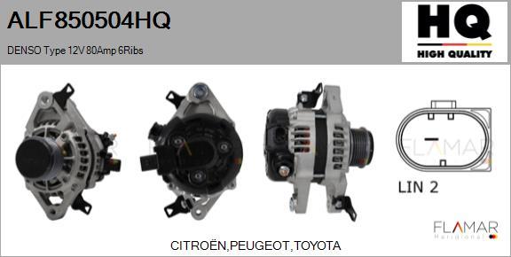 FLAMAR ALF850504HQ - Alternateur droxauto.com