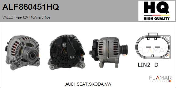 FLAMAR ALF860451HQ - Alternateur droxauto.com